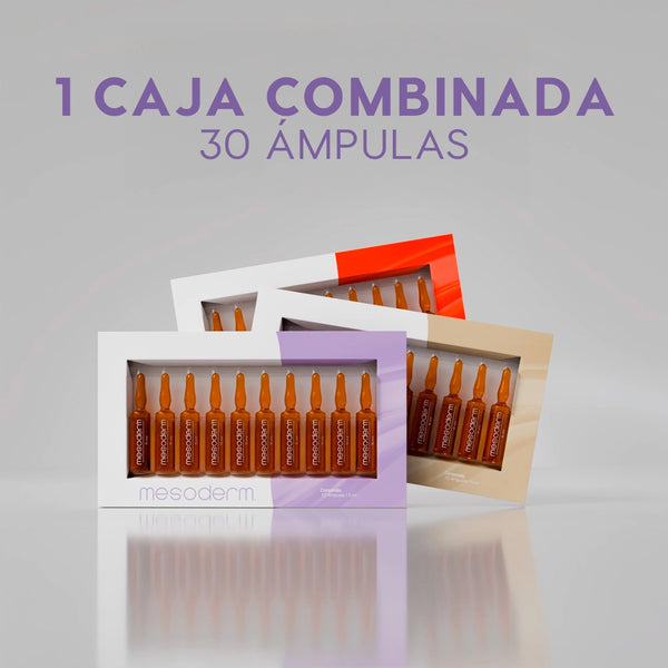 30 Ámpulas Combinadas Mesoderm