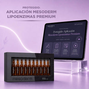 Aplicación Mesoderm Lipoenzimas Premium