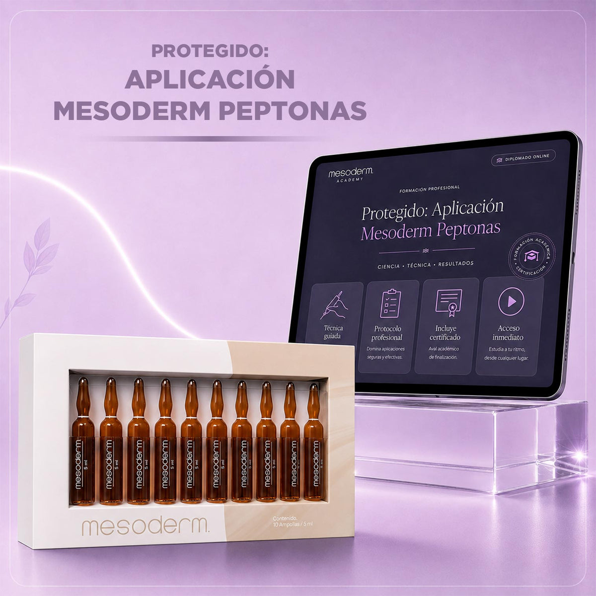 Aplicación Mesoderm Peptonas