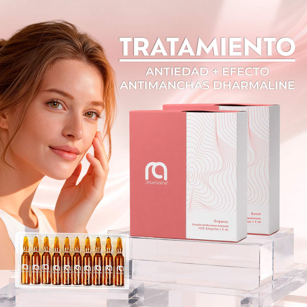 TRATAMIENTO ANTIEDAD + EFECTO ANTIMANCHAS DHARMALINE
