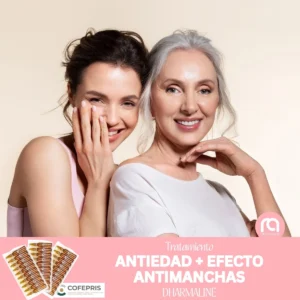 TRATAMIENTO ANTIEDAD + EFECTO ANTIMANCHAS DHARMALINE