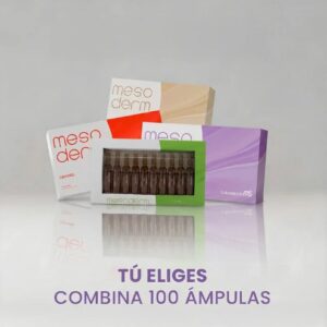 100 Ámpulas Combinadas Mesoderm